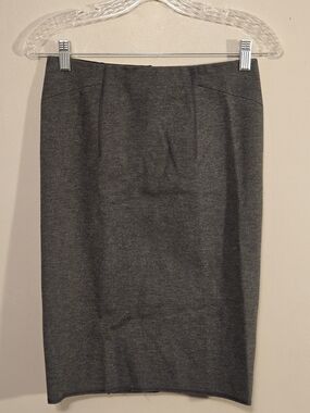 Ann Taylor Dark Gray Pencil Skirt